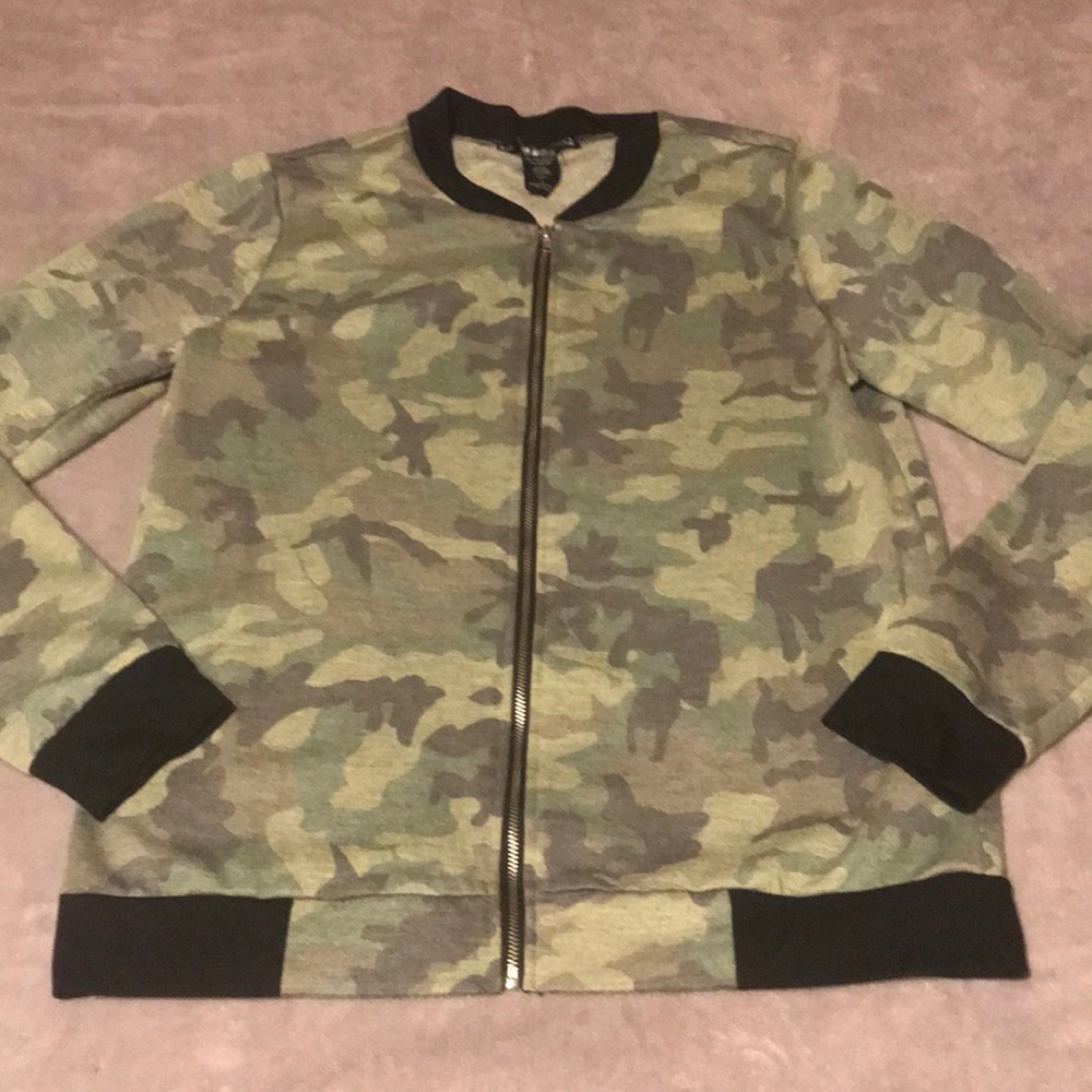 Rebel Sugar Zip Up Sweatshirt